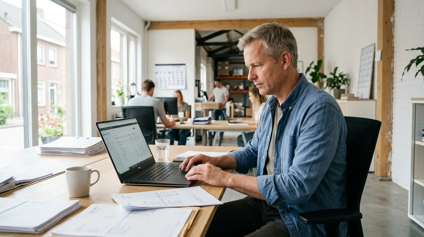 Factuur financiering Ondernemer financiert openstaande facturen voor snellere liquiditeit