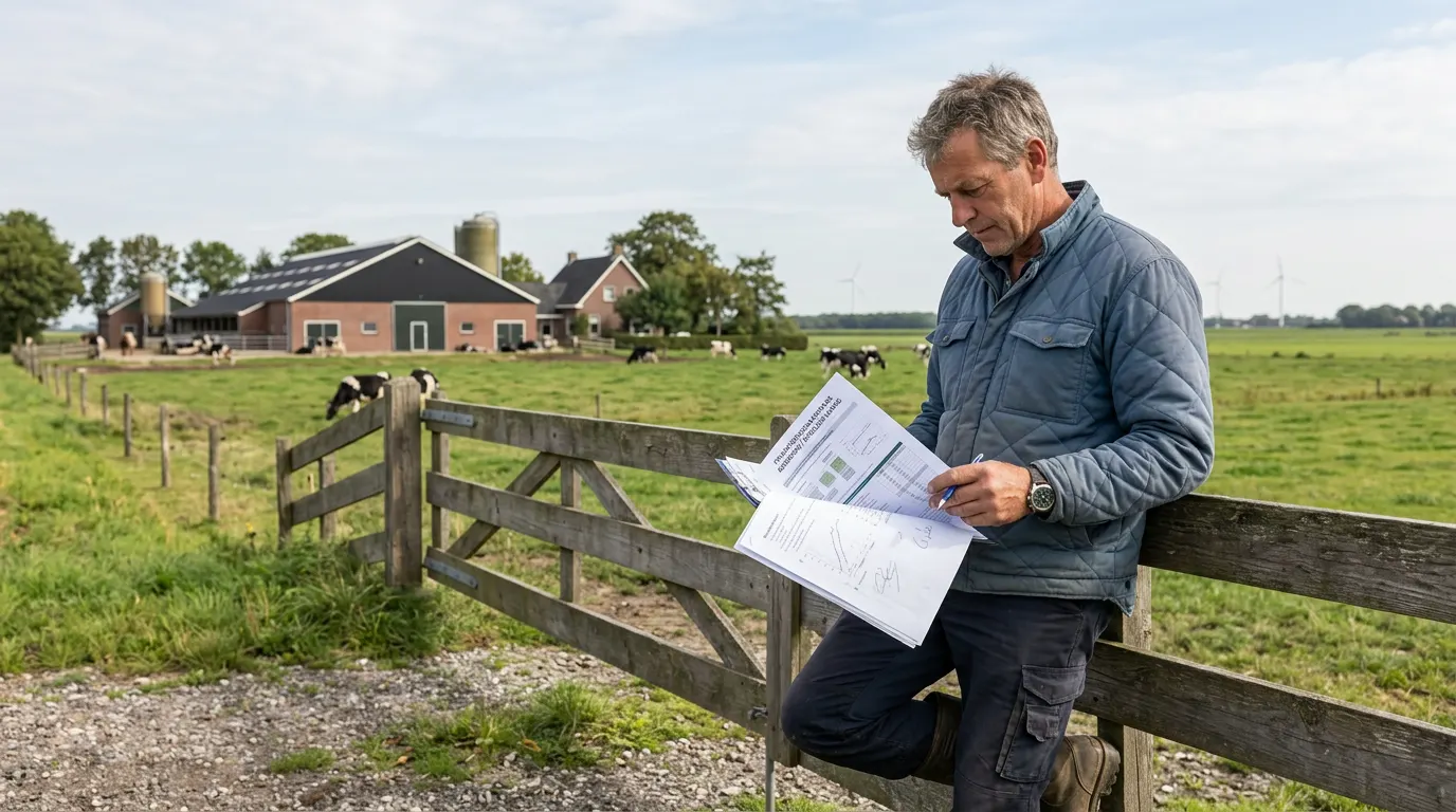 Financiering agrarische grond Langetermijnfinanciering voor grond en erf