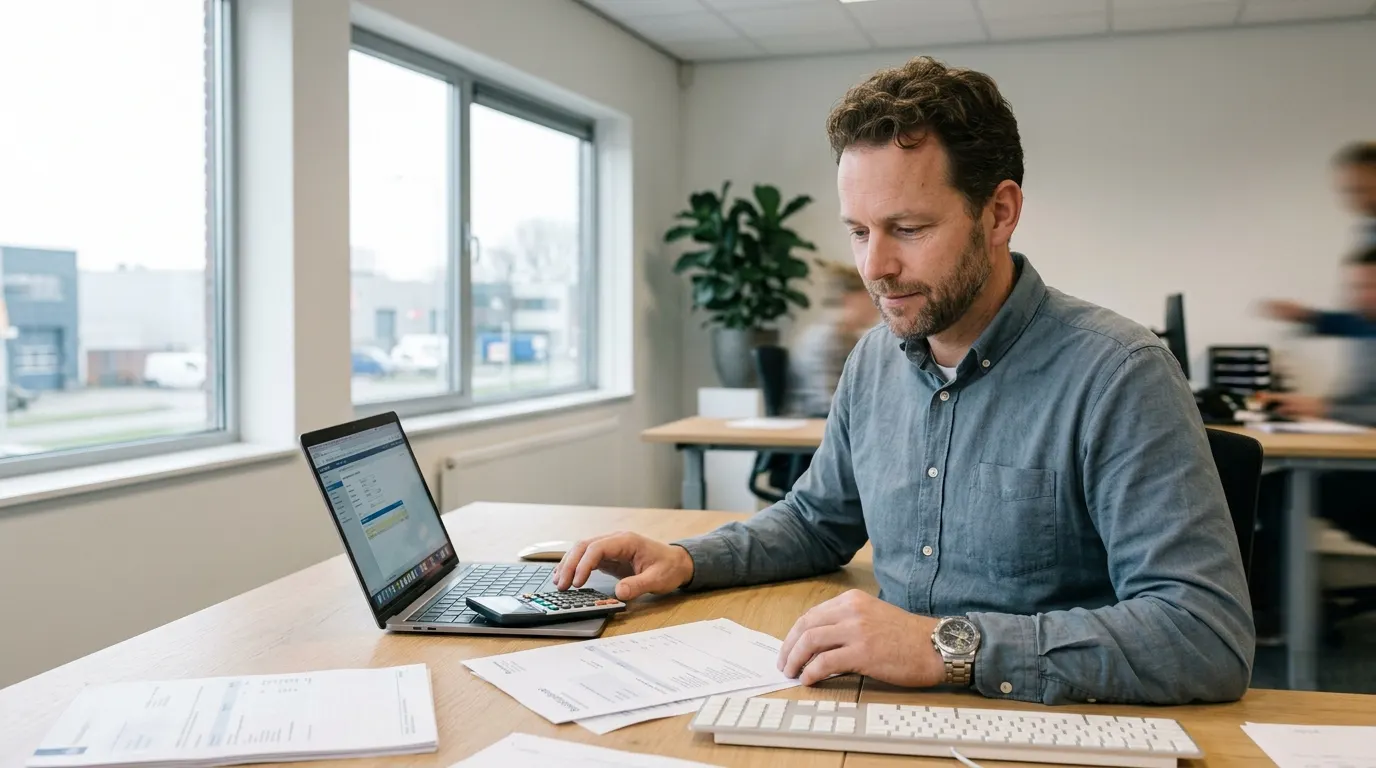 Zakelijke lening voor belasting Ondernemer regelt liquiditeit voor een belastingaanslag